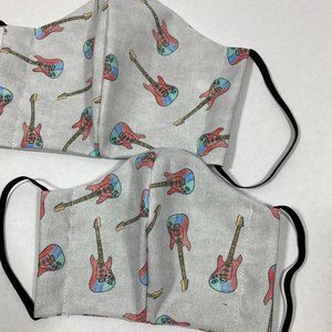 Guitar Face Mask / Rock‎ Star Face Mask / Music Fac